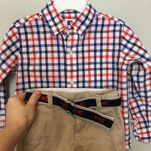 Janie and Jack toddler boy outfit
